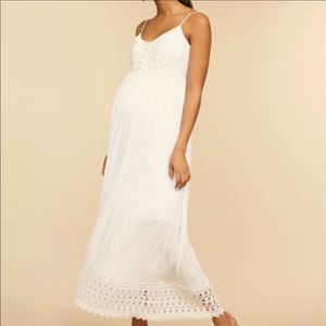 MATERNITY baby shower dress